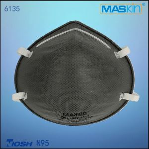 Cup Shaped NIOSH N95 Carbon Face Mask